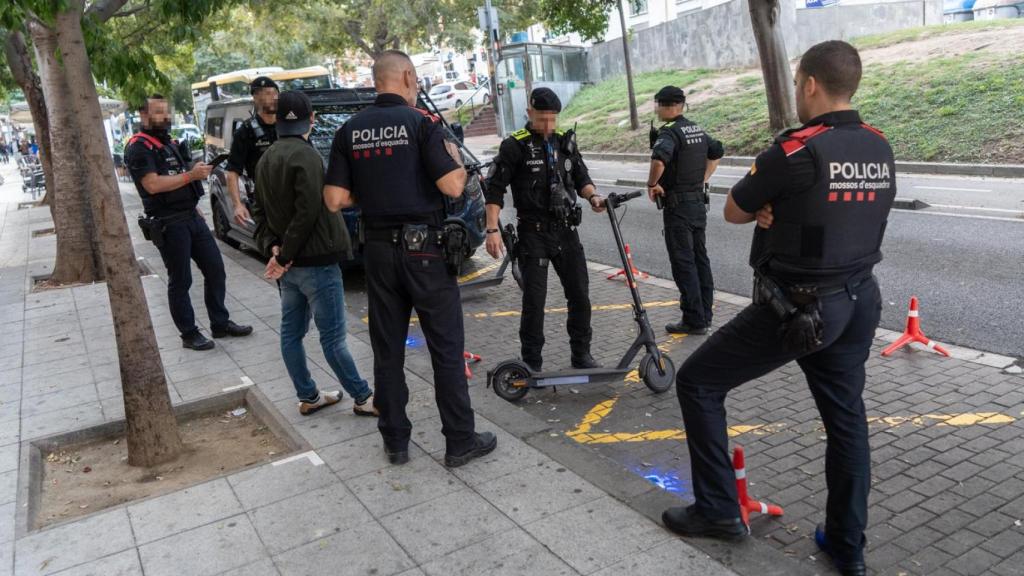 Control de patinetes en Santa Coloma de Gramenet