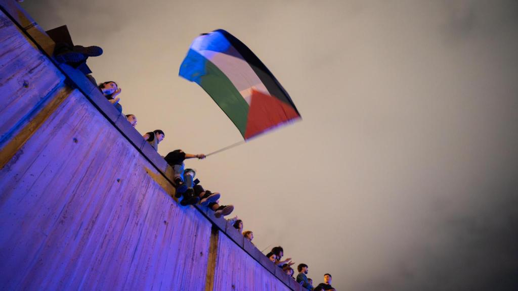 Manifestación a favor de Palestina en Barcelona