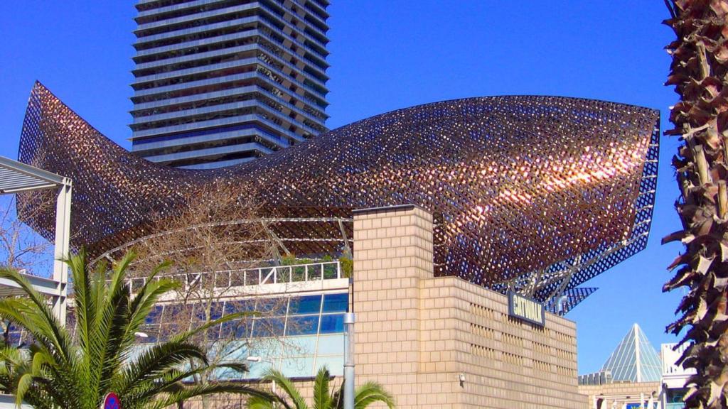 El pez de Frank Gehry, en Barcelona