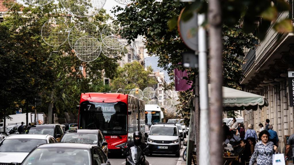 Luces de Navidad en Barcelona