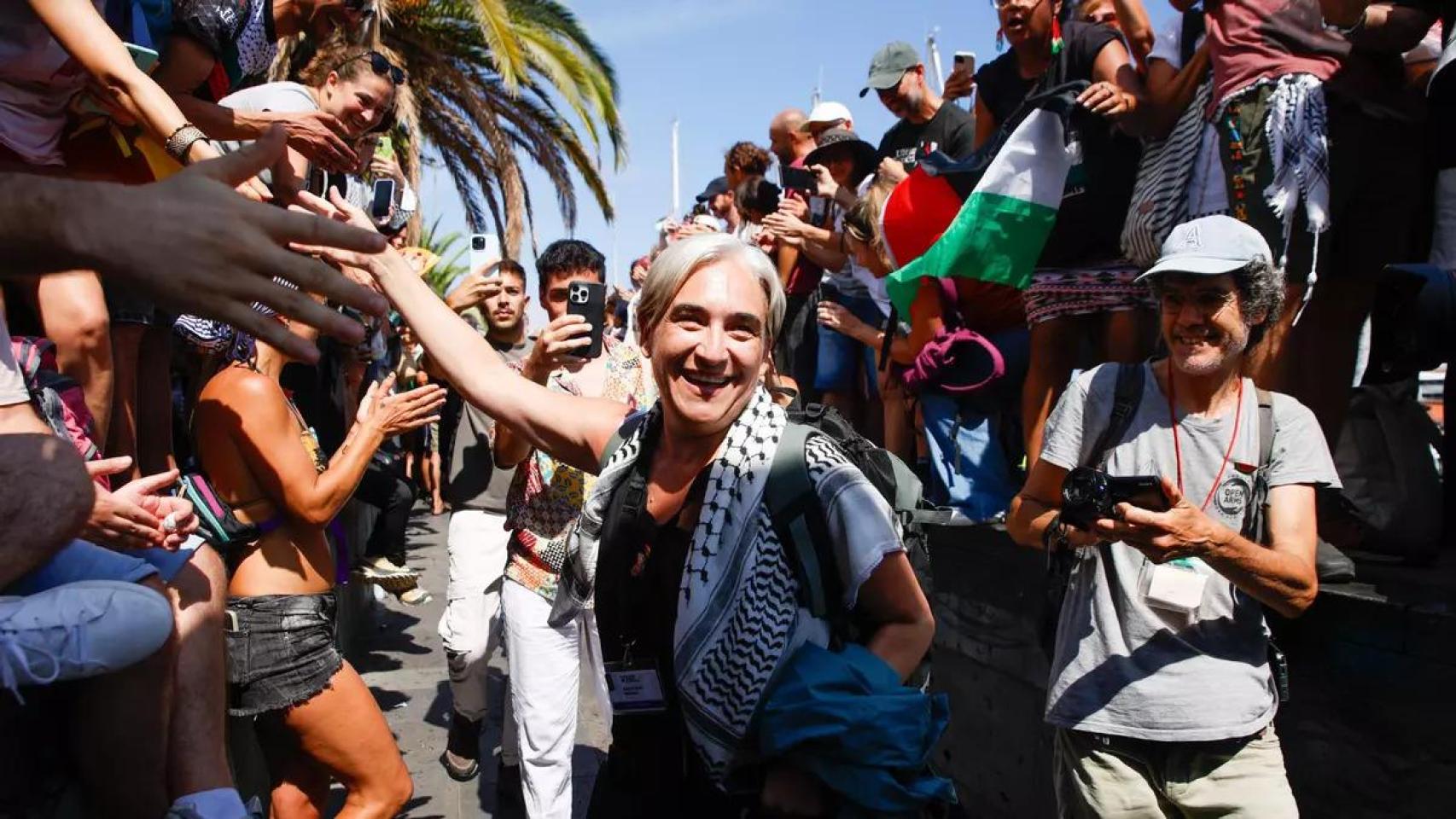 La exalcaldesa de Barcelona, Ada Colau