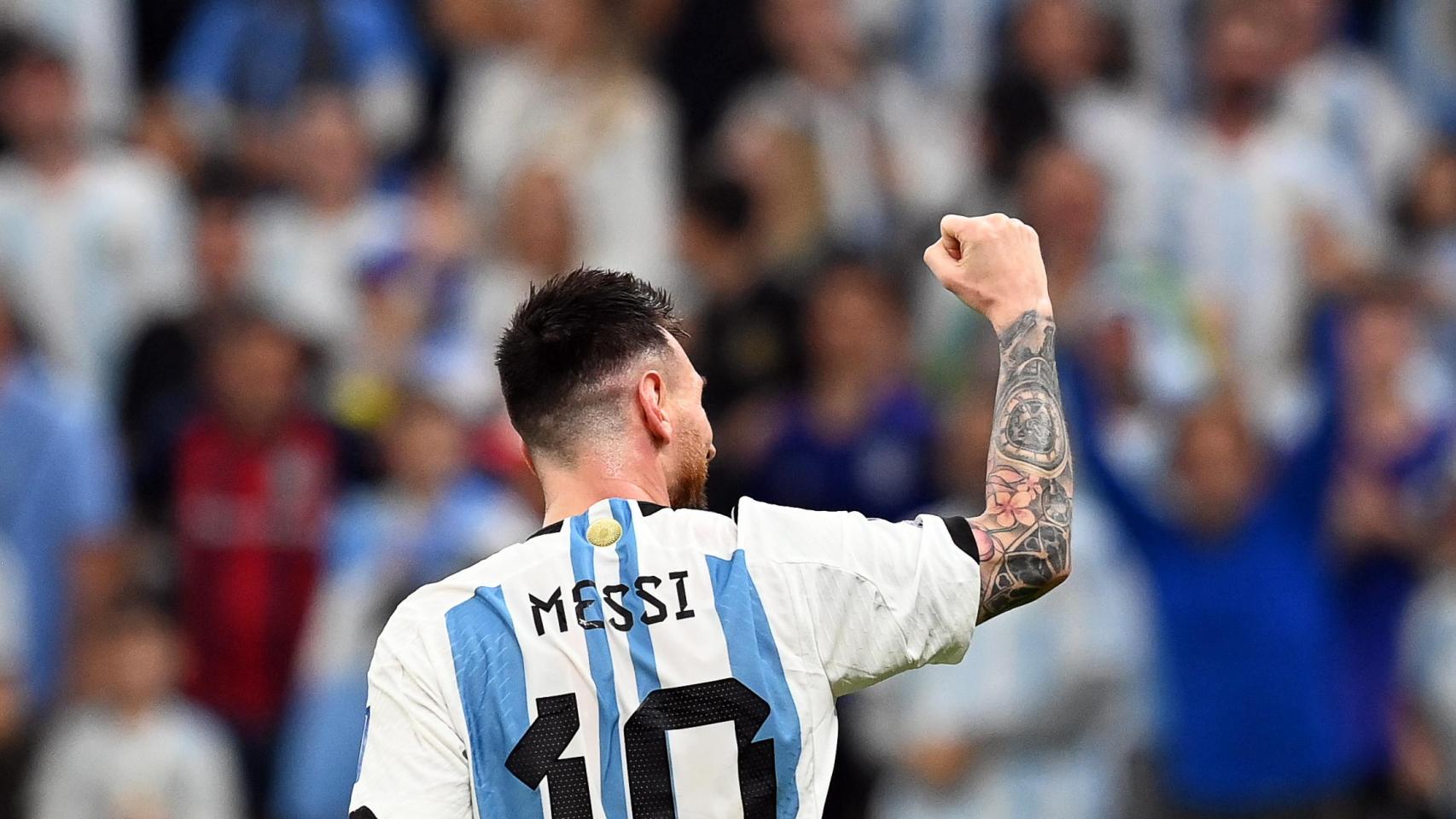 Lionel Messi con la selección argentina en una imagen de archivo