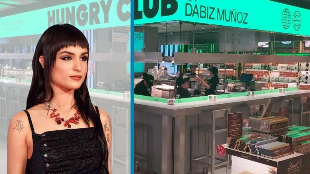 Montaje de el restaurante de Dabiz Muñoz en Barcelona y Natalia Lacunza