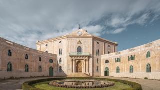 Exterior del Palacio del Marquès d’Alfarràs, en Barcelona