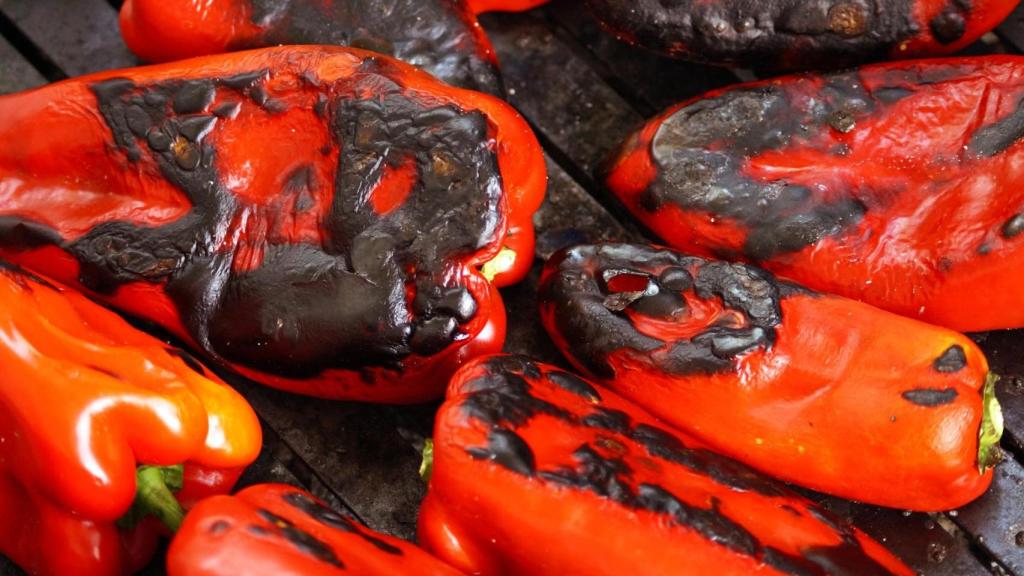 Pimientos asados