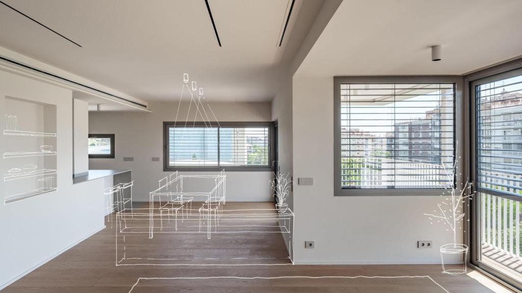 Piso del paseo Manel Girona, en el barrio de Sarrià