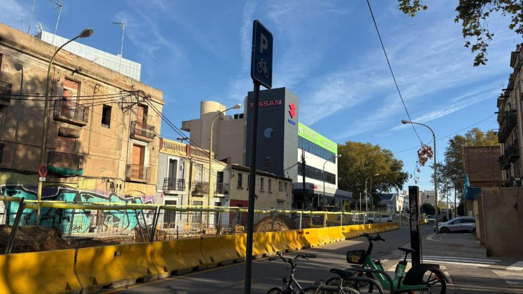 El carrer Pere IV del Poblenou