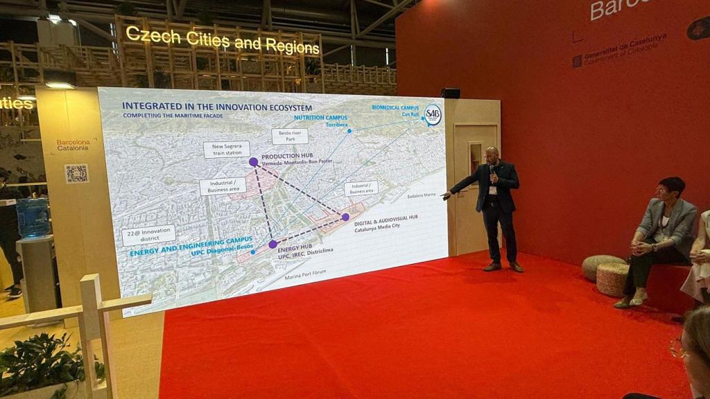 El regidor José Gras a l'EXPO REAL de Munic