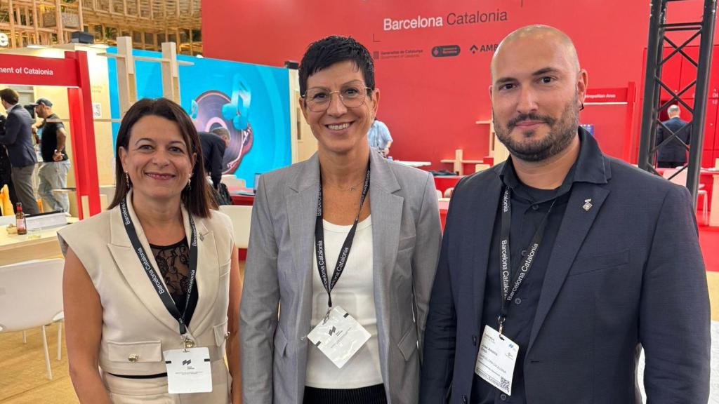 Filo Cañete i el seu equip de govern a l'EXPO REAL de Munic