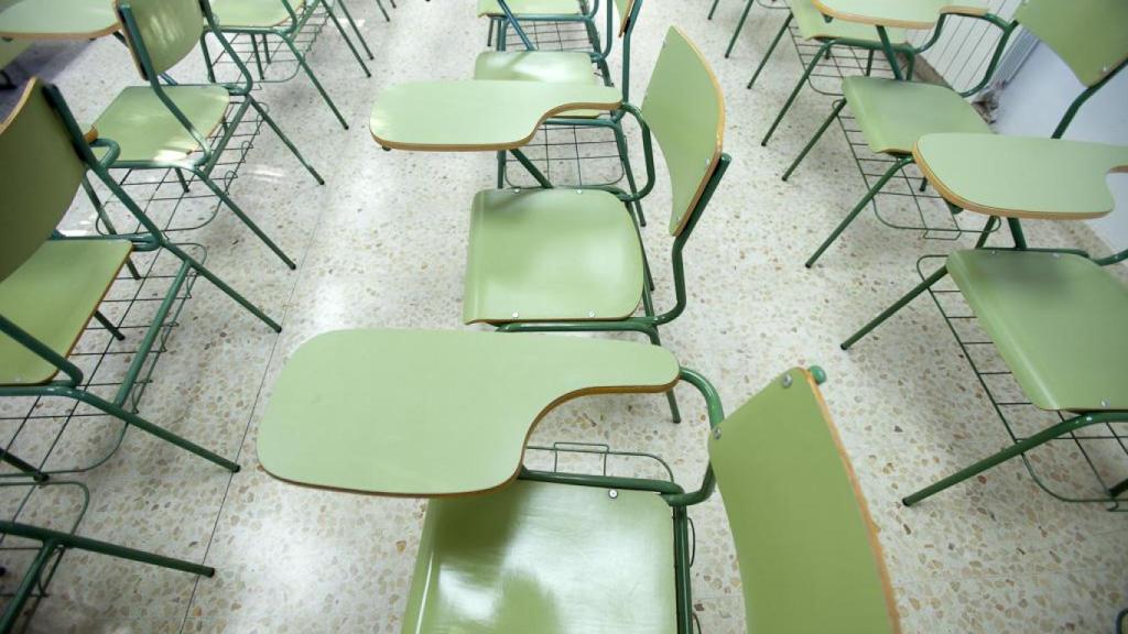 Imagen de archivo de una clase de la Escuela Oficial de Idiomas (EOI) de L’Hospitalet