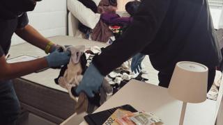 Dispositivo de los Mossos d'Esquadra contra el tráfico de drogas en la Mina