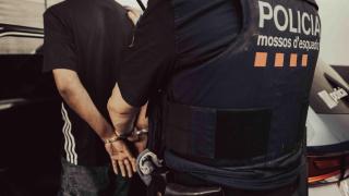 Imagen de archivo de una detención por parte de los Mossos de Esquadra