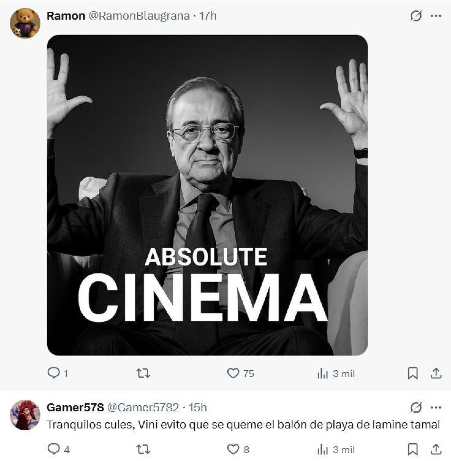 Guerra entre culés y merengues en redes sociales por un meme sobre el incendio de la casa de Vinicius Jr