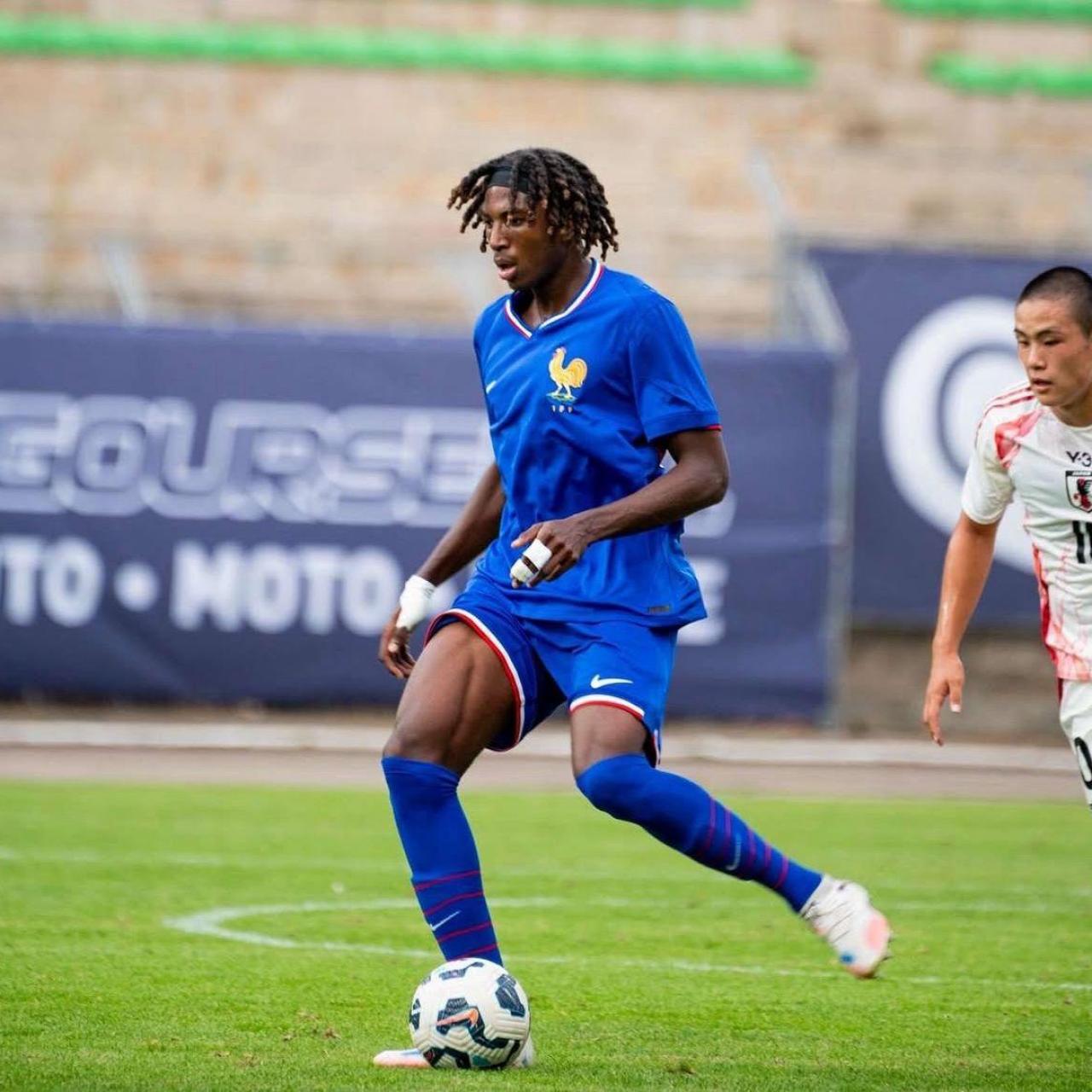 Tylel Tati con la selección francesa