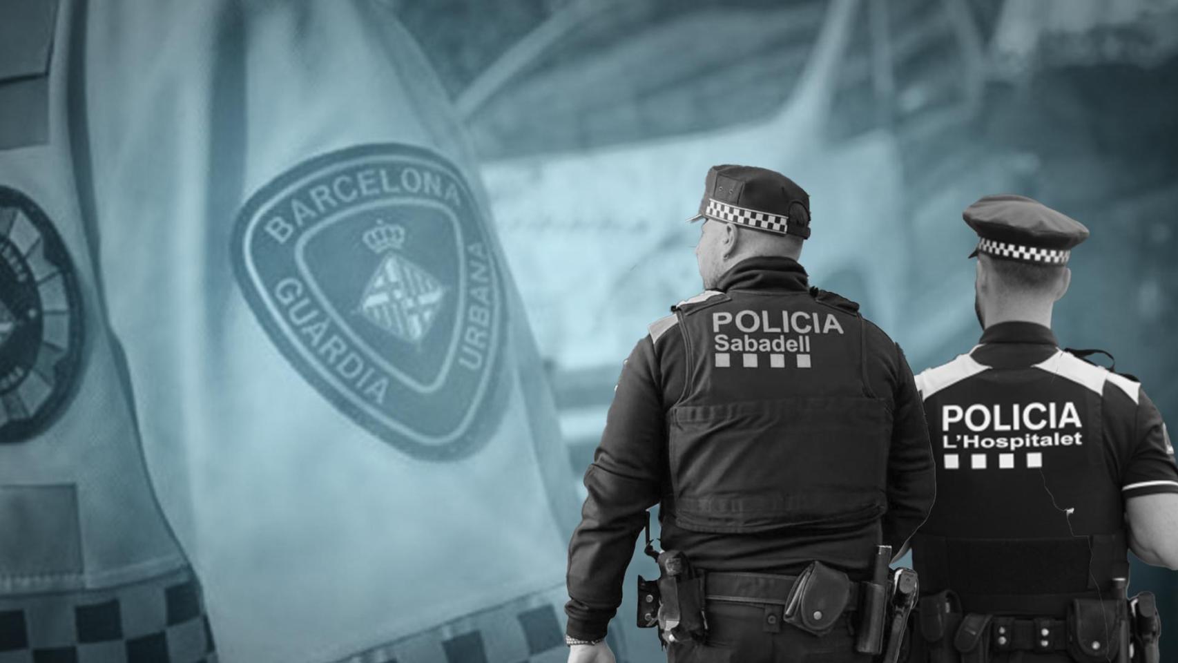 Policías locales al límite en la Gran Barcelona: la tensión crece en L'Hospitalet, Badalona, Sant Adrià y Sabadell