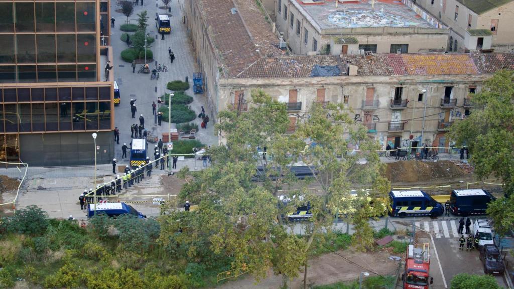 El desalojo de 'La Escocesa' del 22@ de Barcelona