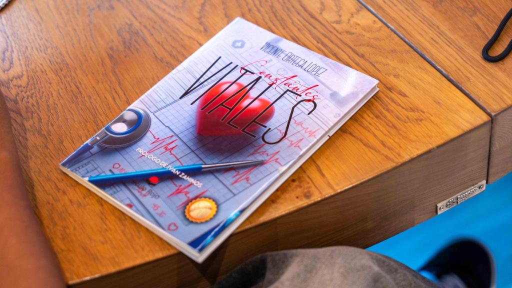 Vicente Ortega López, autor del libro 'Constantes vitales'