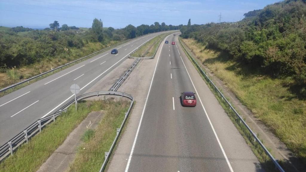 Una carretera de Cataluña