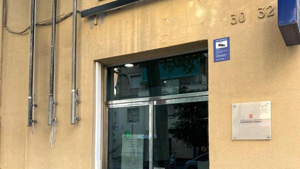 La comisaría de Mossos de Sant Martí en la calle Bolívia