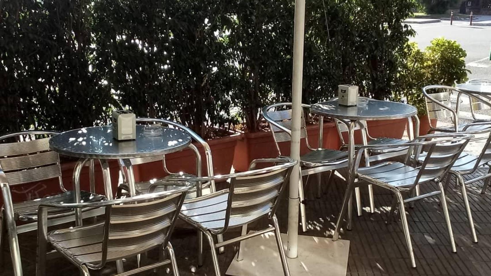 Exterior del bar En Diagonal Bar de Barcelona