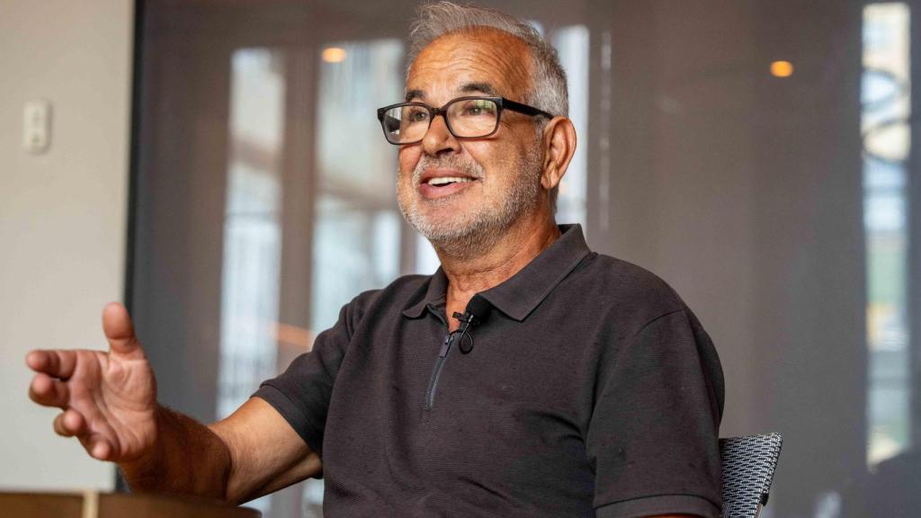 Saturnino Mercader, membre de la CGT de Barcelona que va participar en la Global Sumud Flotilla, en una entrevista amb Metrópoli