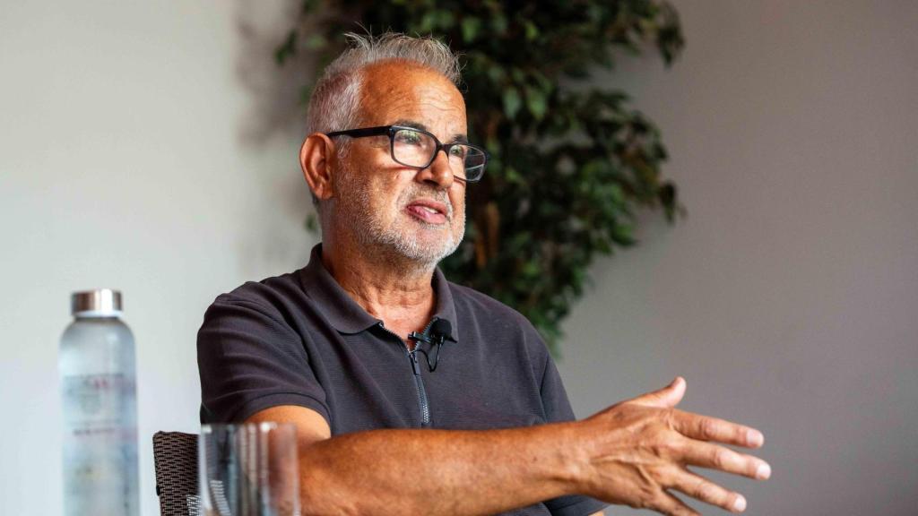 Saturnino Mercader, miembro de la CGT de Barcelona que participó en la Global Sumud Flotilla, en una entrevista con Metrópoli