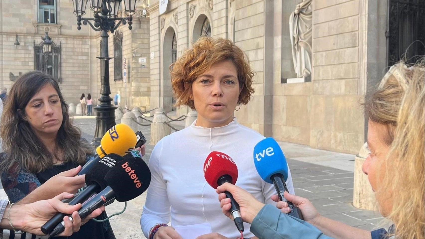 Alamany (ERC) en declaraciones a los medios este martes