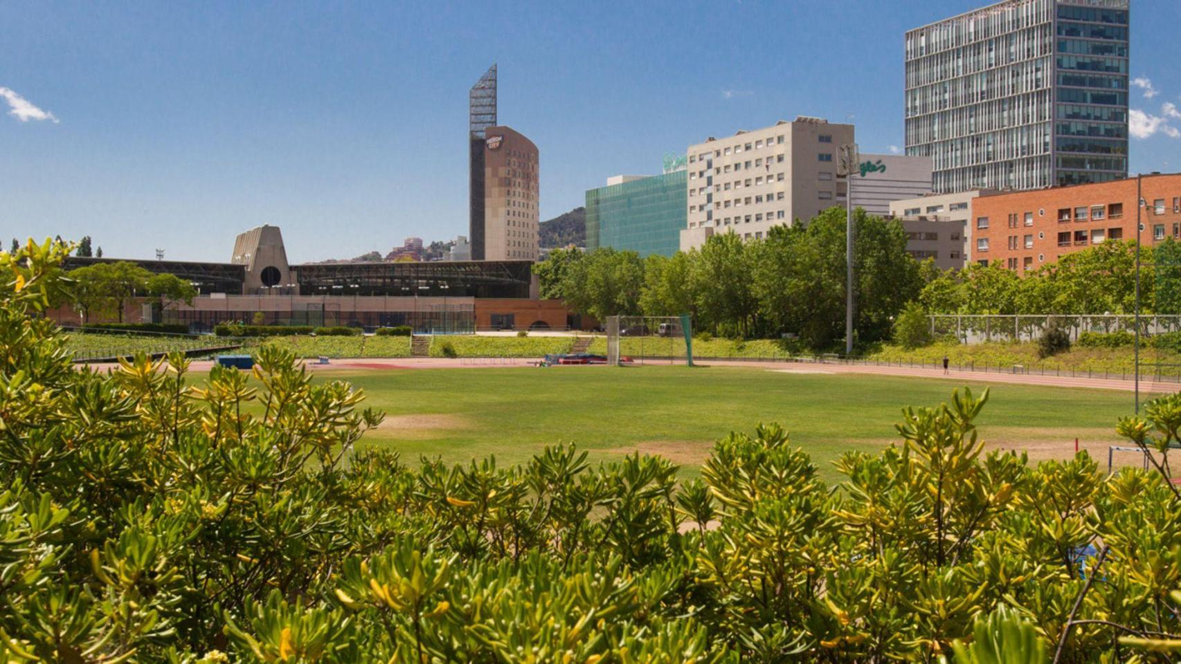 El parque de Can Dragó, en Nou Barris, en una imagen de archivo