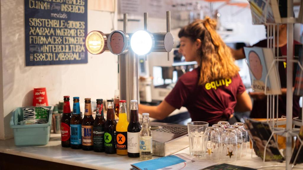 Restaurant de Mescladís al carrer Comte Borrell