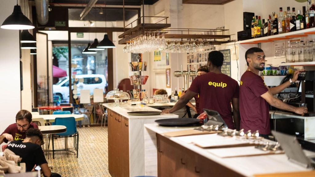 El restaurante Mescladis del centro de Barcelona