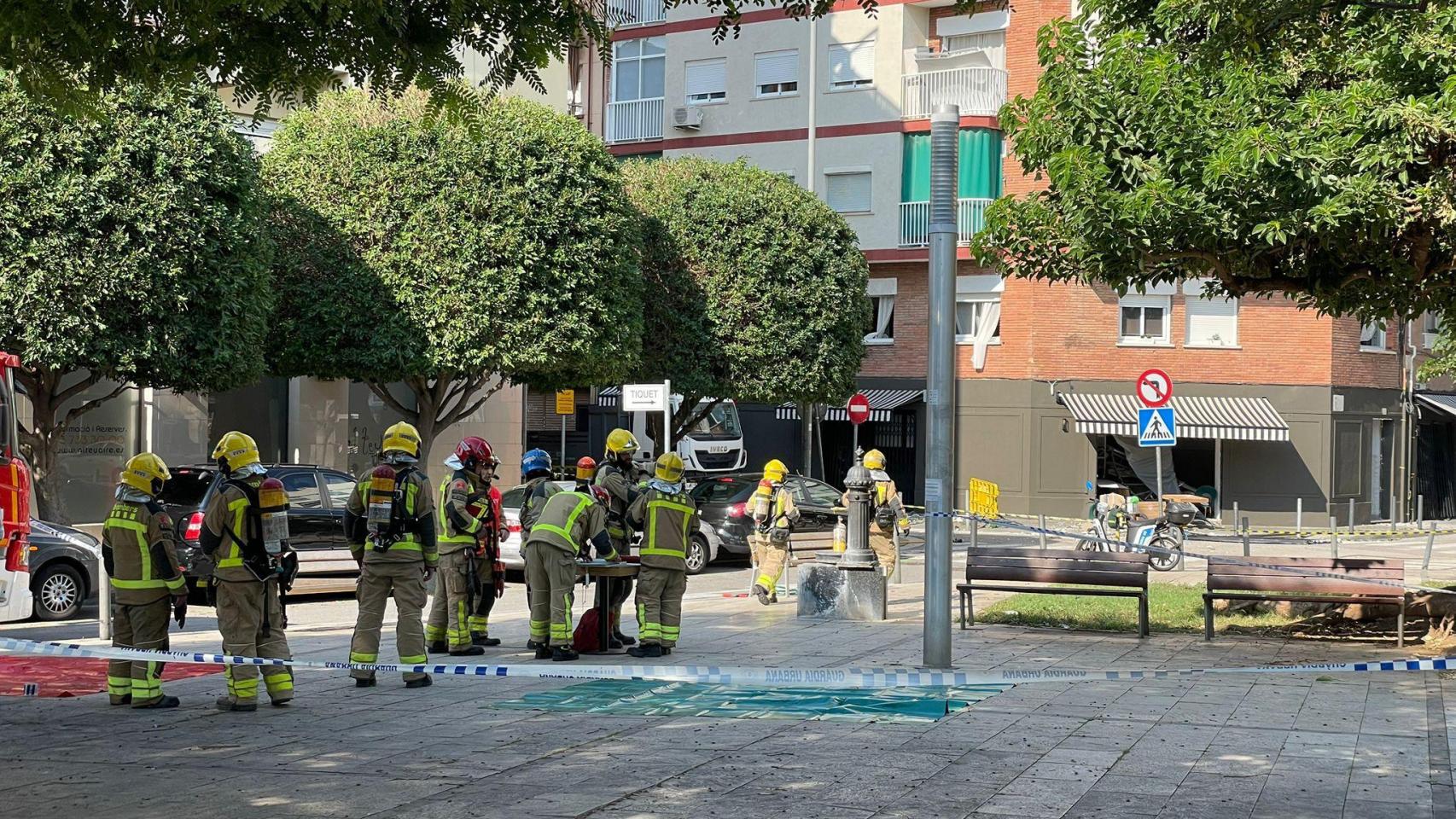 Fuga de gas en L'Hospitalet