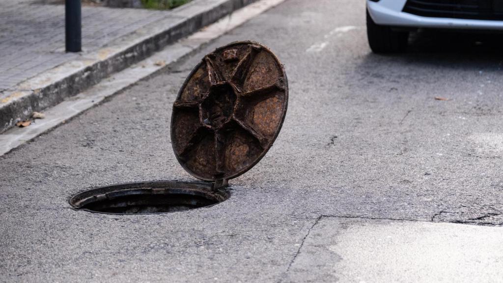 Destrosses després de la fuga de gas a L'Hospitalet