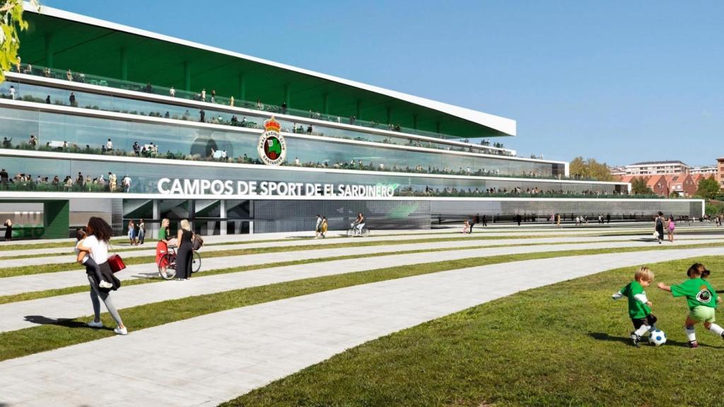 El Nuevo Sardinero, del Racing de Santander
