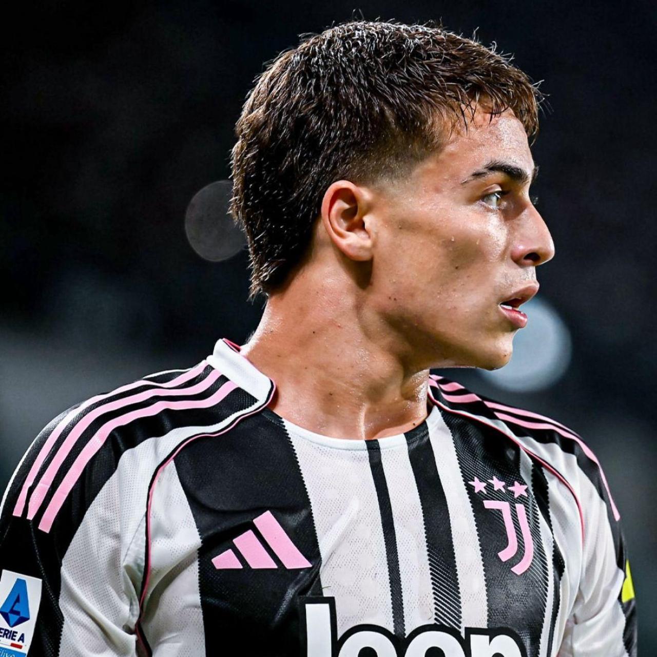 Kenan Yildiz con la Juventus