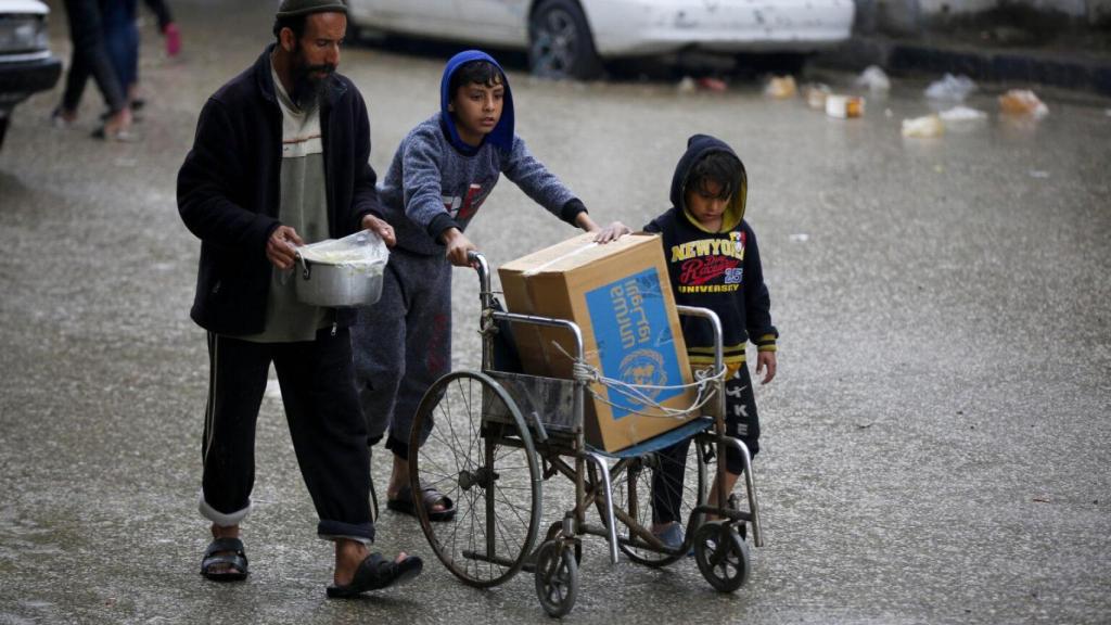 Imagen de Palestinos en Gaza