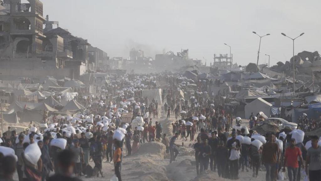 Imagen de la Gaza tras su destrucción