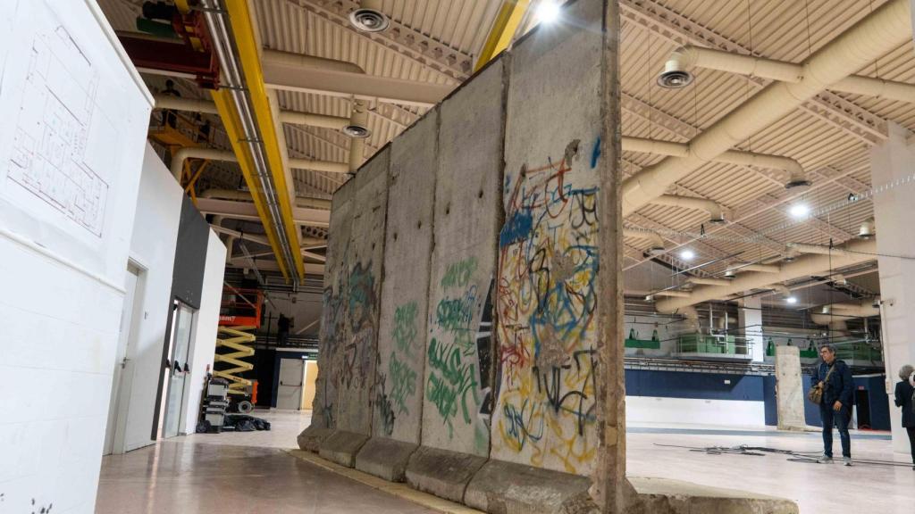 Los bloques del Muro de Berlín originales