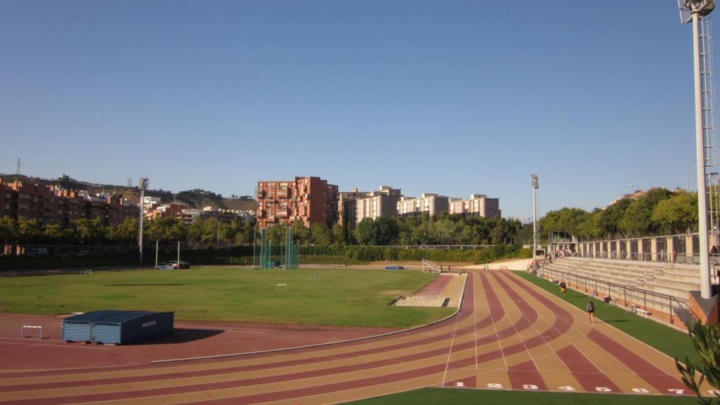 `Pista de atletismo de Can Dragó, en Barcelona, en una imagen de archivo
