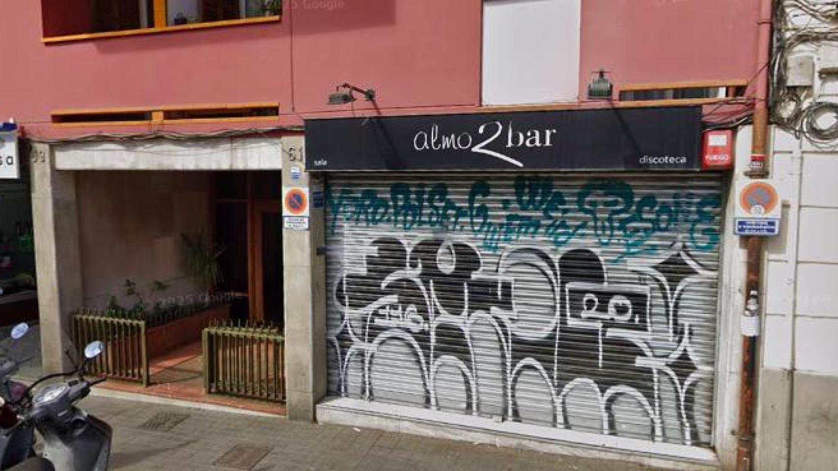 La discoteca Almo2bar de la Vila de Gràcia en una imagen de archivo en Barcelona