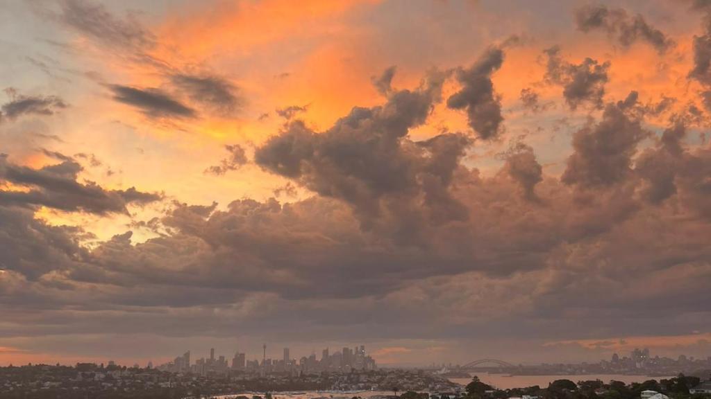 Imagen de un atardecer en Australia