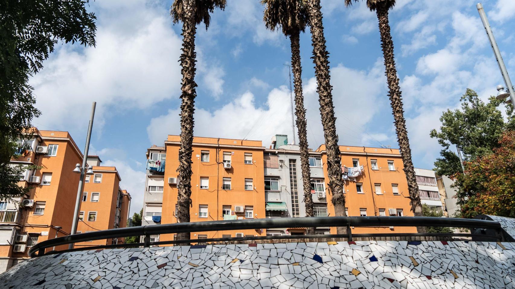 Plaza Joan Riera de Verdum en Barcelona