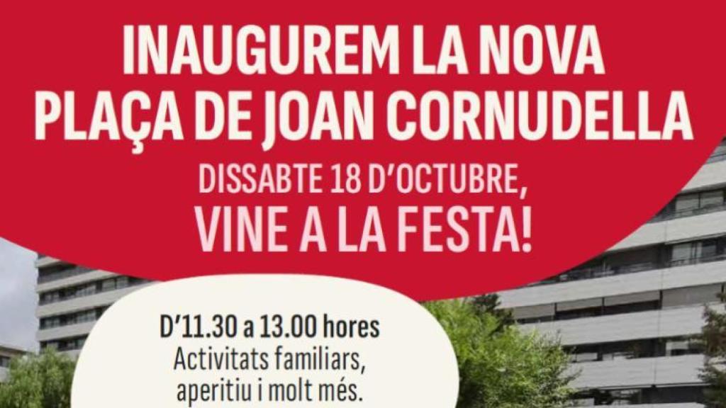 Cartel de la fiesta de inauguración