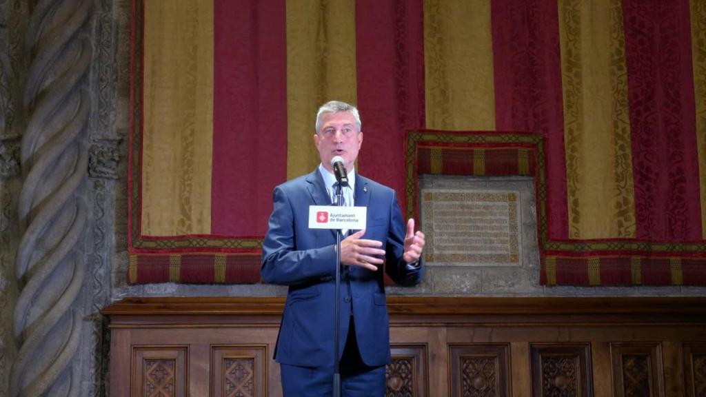 El líder del grupo municipal de Junts en el Ayuntamiento de Barcelona, Jordi Martí