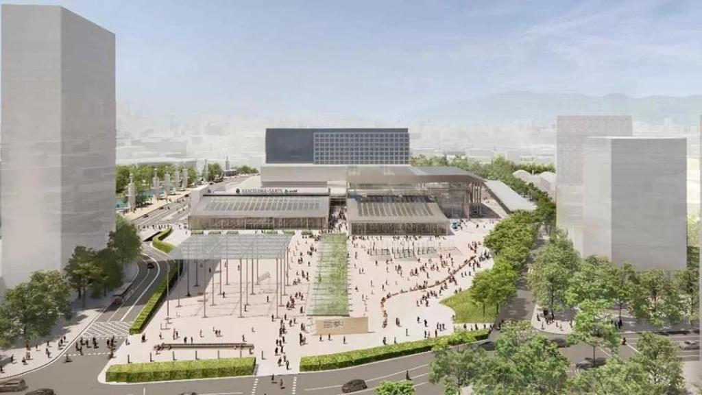 Futura estación de Barcelona Sants