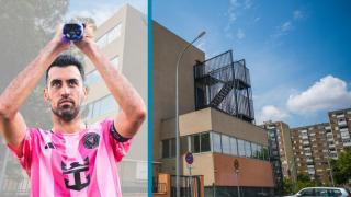 La ciudad de Badia del Vallès en una imagen de archivo y Sergio Busquets