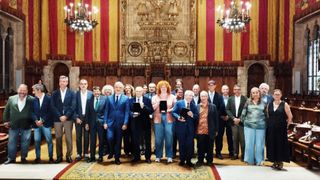 Joan Pera, Eduard Soley y Anna Campos, distinguidos con el Ramblista d’Honor 2025 de Amics de la Rambla