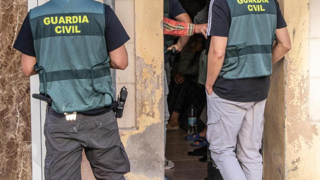 Imagen de archivo de un resgistro de la Guardia Civil