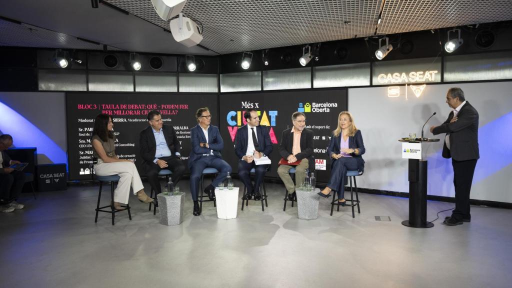 Els ponents del debat del Summit de Barcelona Oberta 2025