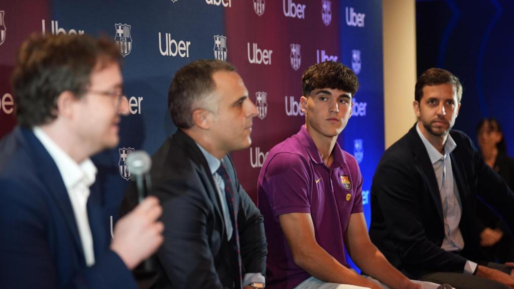 El Barça presenta su acuerdo con Uber hasta 2027