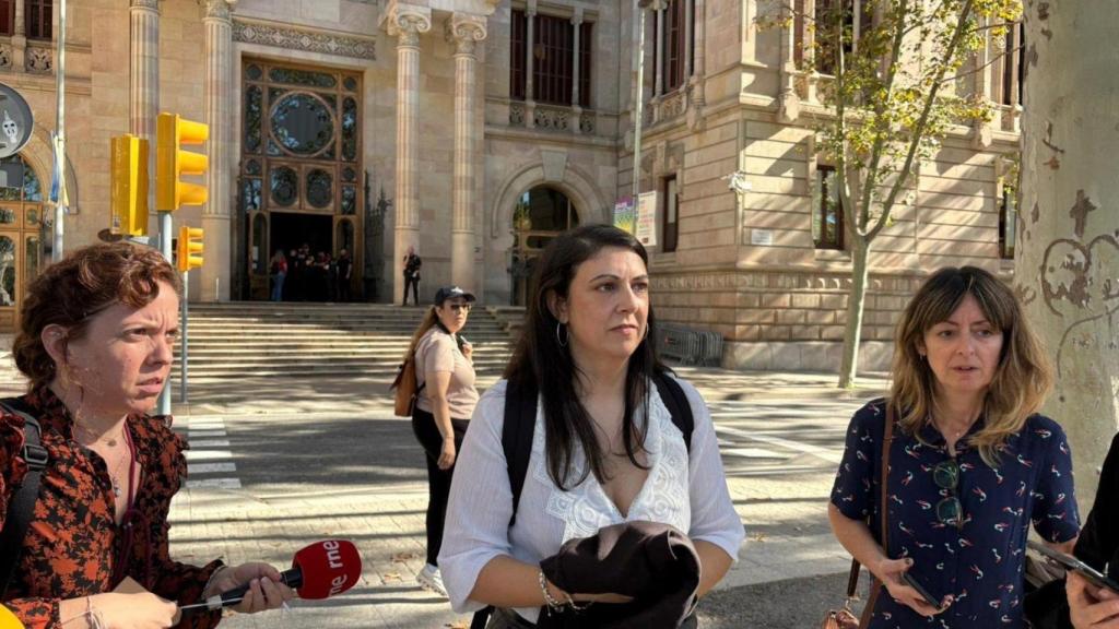 La abogada Eva Hobeich, que ejercía la acusación popular en representación de Fundació Arrels